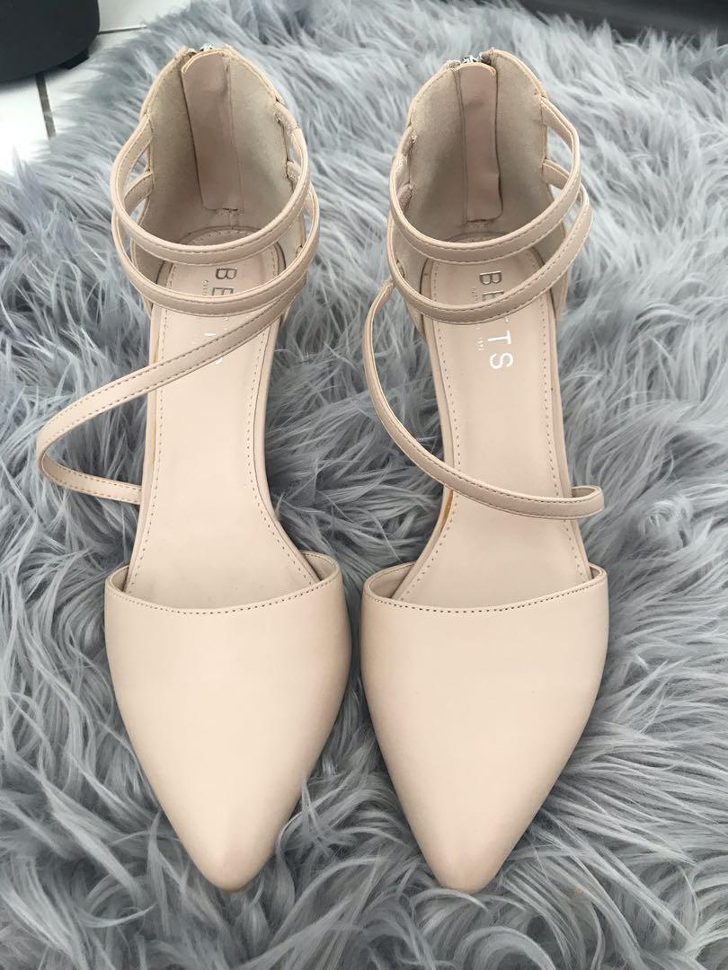 Betts Nude Heels Women s Fashion Shoes on Carousell