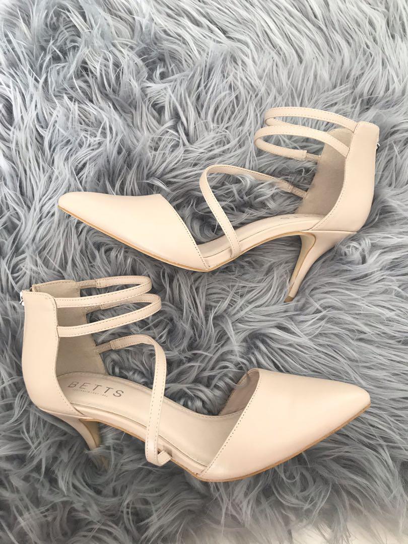 Betts Nude Heels Women s Fashion Shoes on Carousell