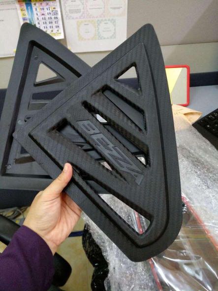 Bezza Triangle Tiga segi Window Cover Auto Accessories on Carousell