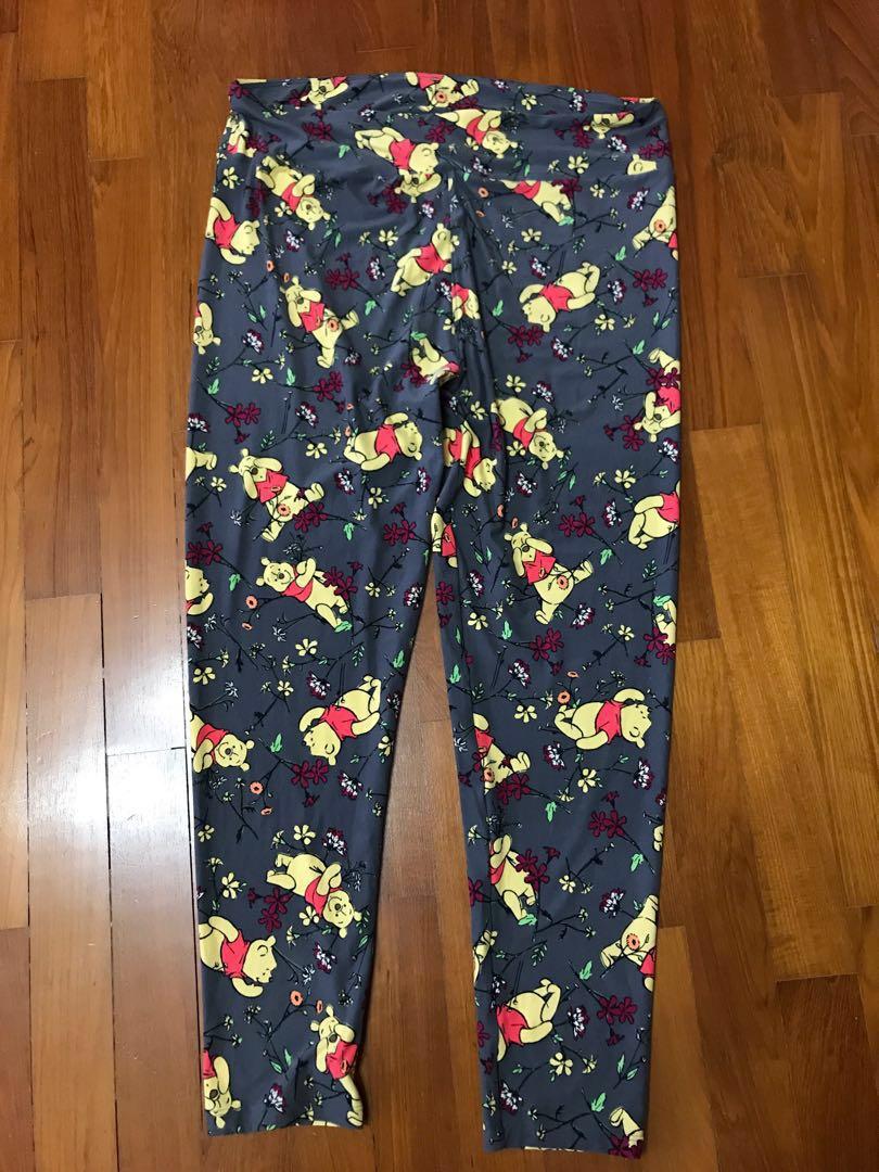 BN LuLaRoe Disney Winnie the Pooh Leggings Women s Fashion Bottoms Other Bottoms on Carousell