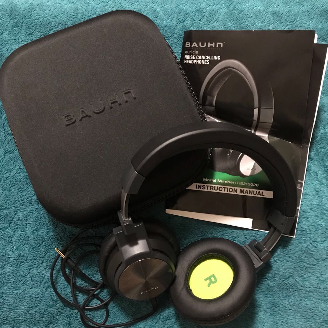 Bauhn noise cancelling headphones manual sales