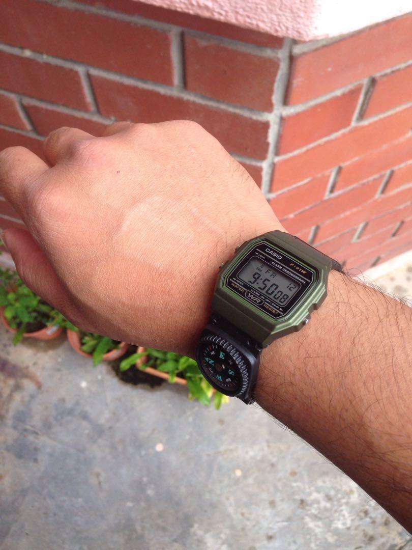 Casio f91w military new arrivals