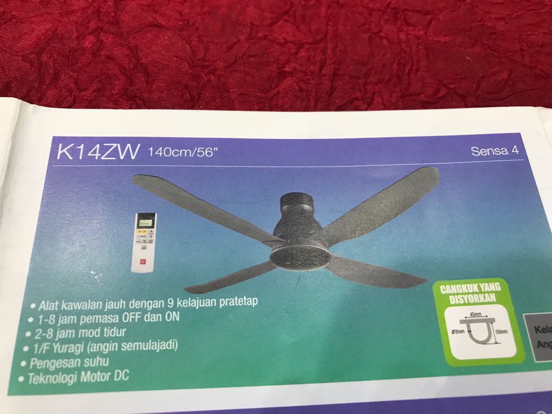 Ceiling Fan, Furniture & Home Living, Lighting & Fans, Fans on Carousell