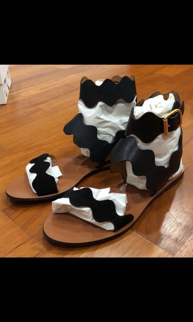 Chloe Lauren Flat Sandal Women s Fashion Footwear Flats on