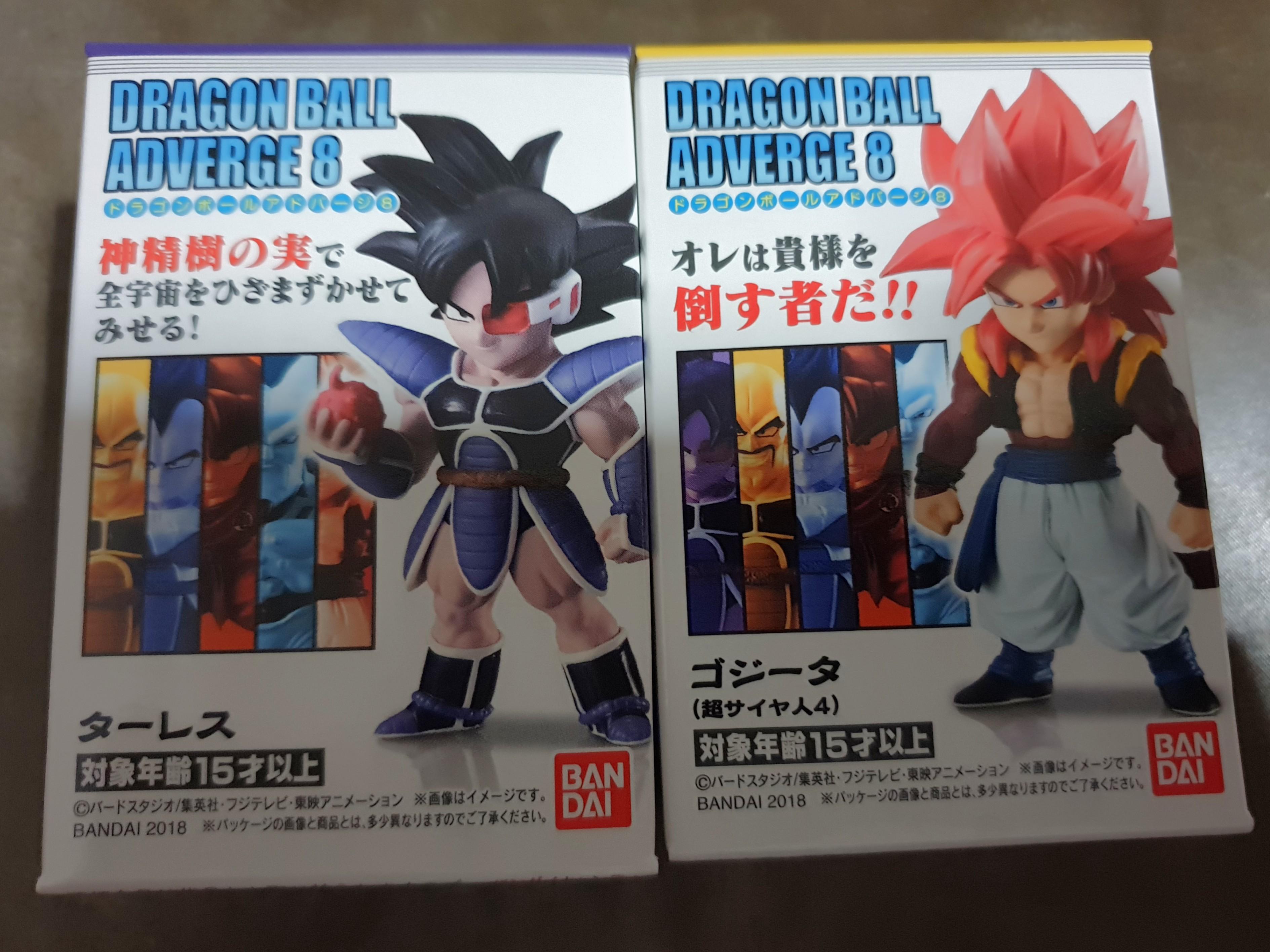 Dragon Ball Adverge Turles And Gogeta Ss4 Hobbies Toys Toys Games On Carousell