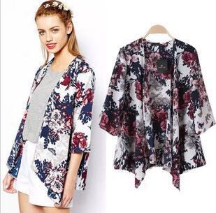 ladies summer floral jackets