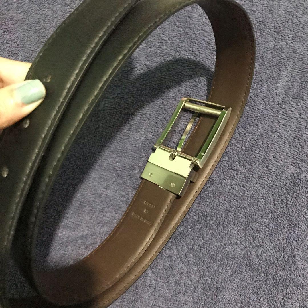 Giordano reversible belt, Men's Fashion, Watches & Accessories, Belts ...