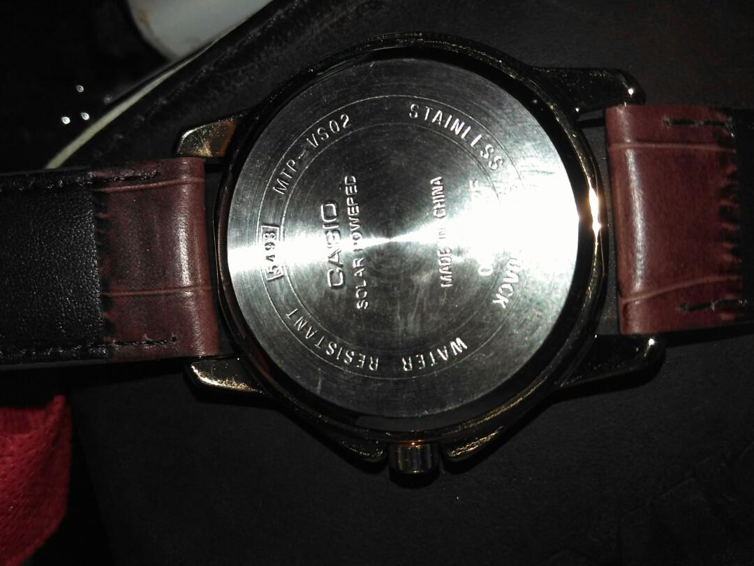 Casio solar powered 5493 store