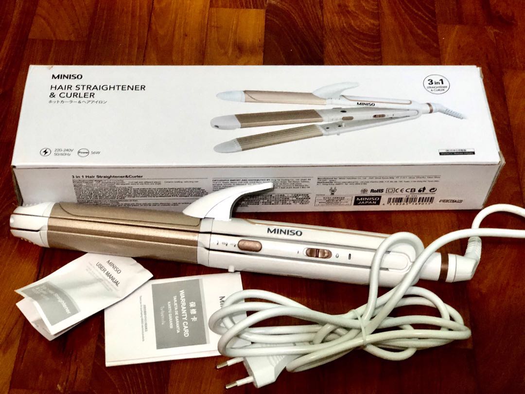 Hair straightener miniso new arrivals