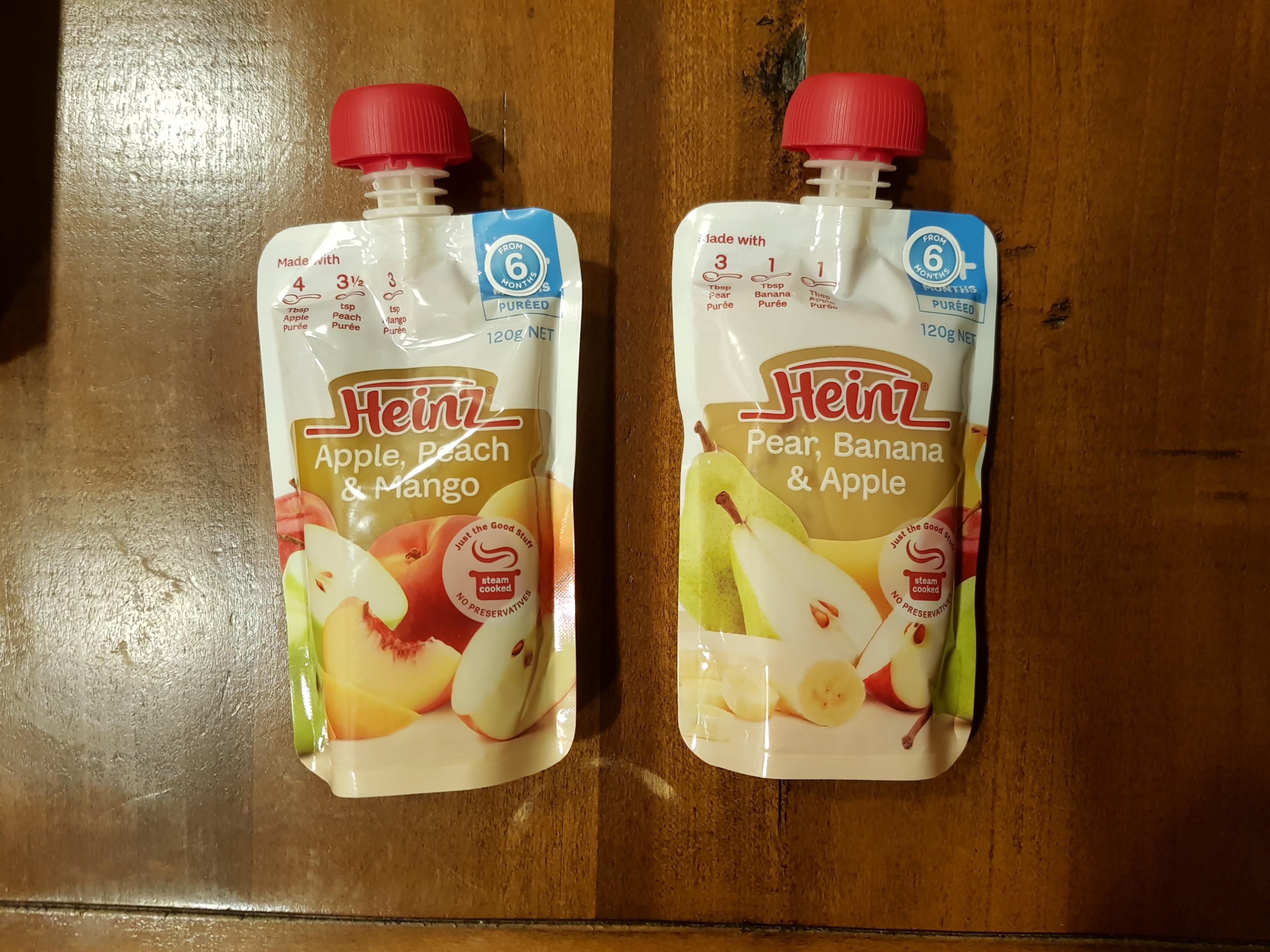 heinz fruit puree