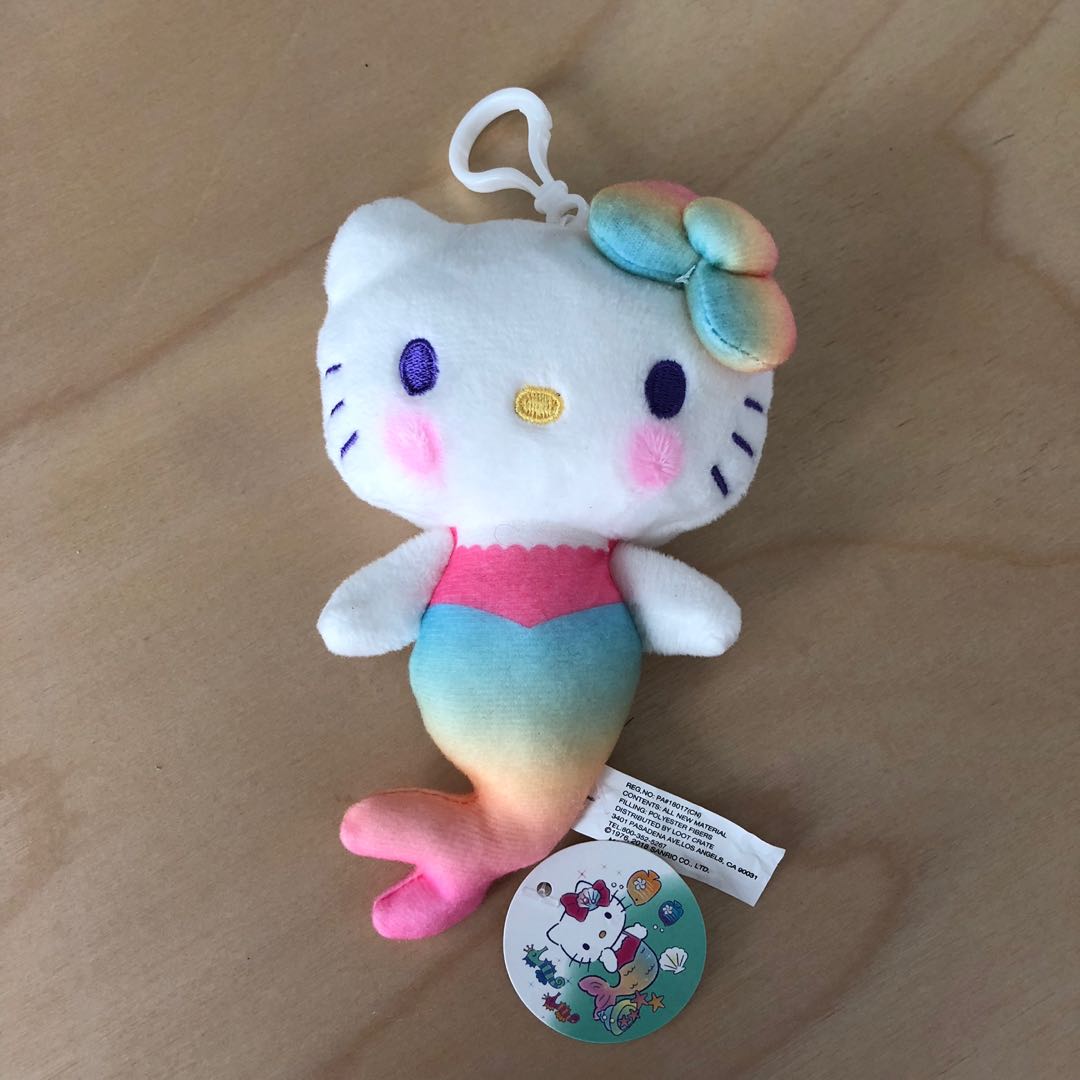 hello kitty plush bag