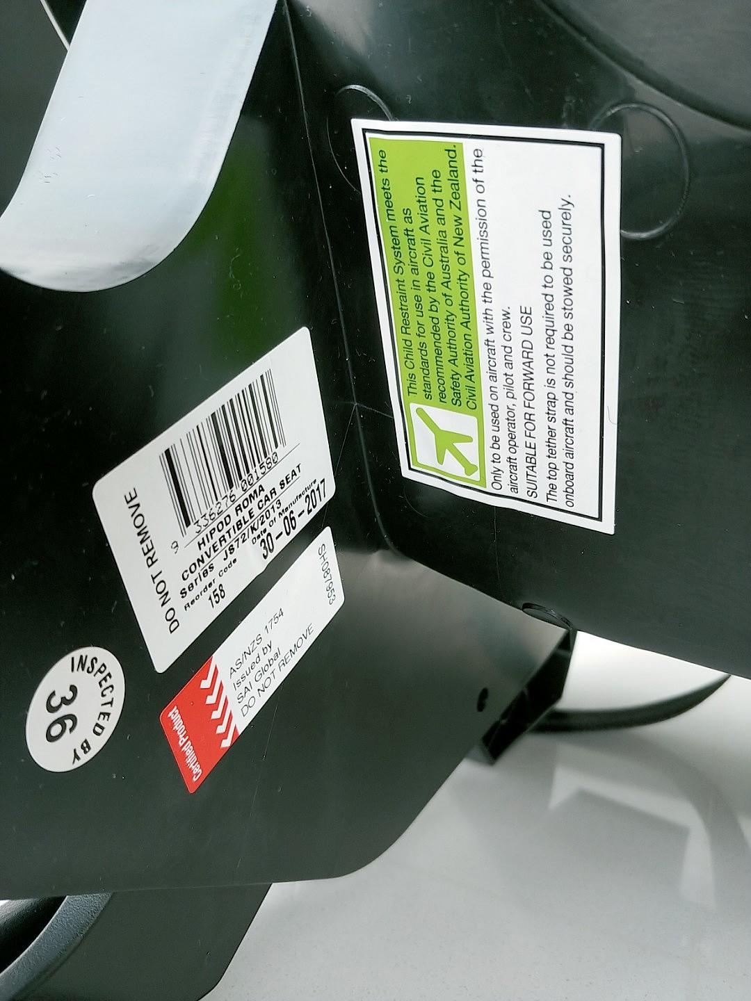 Hipod roma convertible car seat outlet