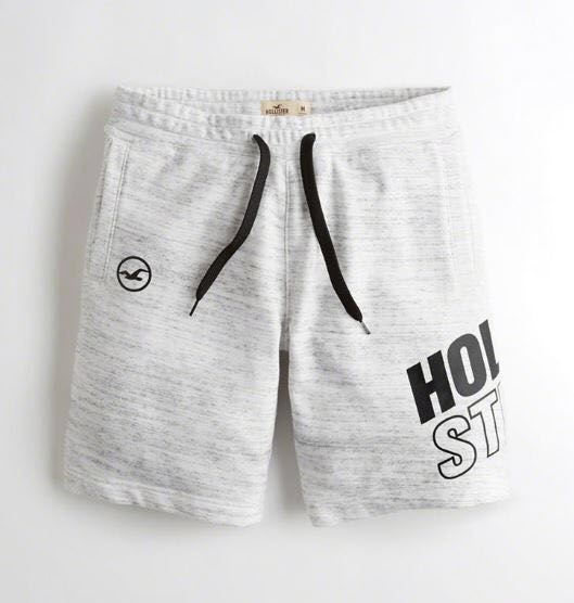 hollister classic fleece shorts