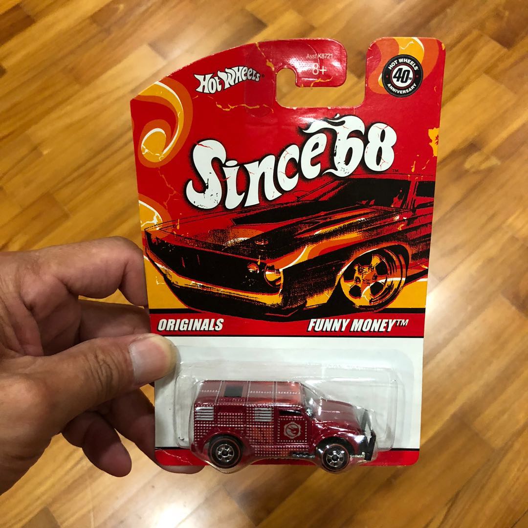 Hot Wheels Funny Money Armoured Truck Hobbies Toys Toys