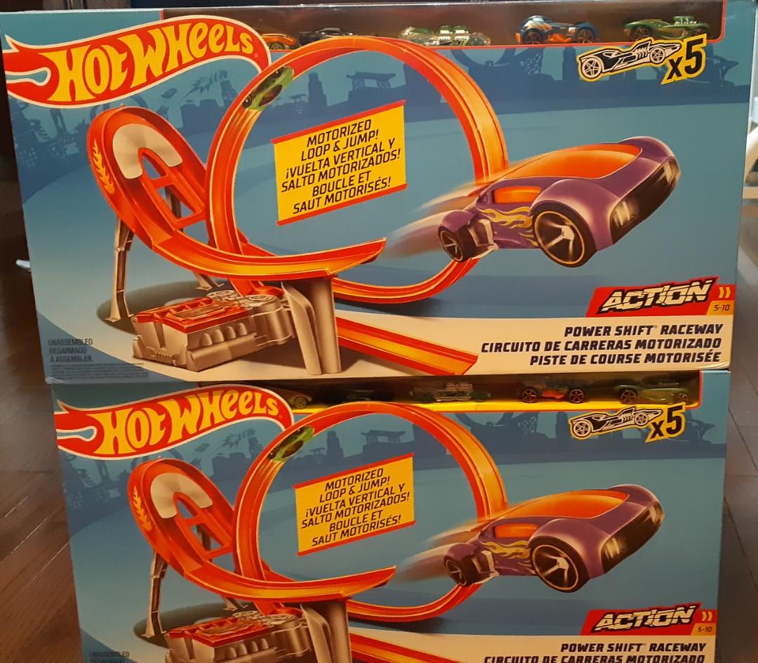 hot wheels action power shift raceway
