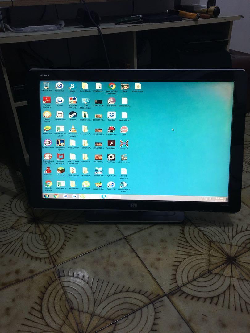 HP 2408H HDMI Monitor, Computers & Tech, Parts & Accessories, Monitor