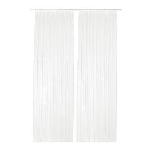 Ikea Teresia Sheer Curtains 1 Pair Everything Else On Carousell