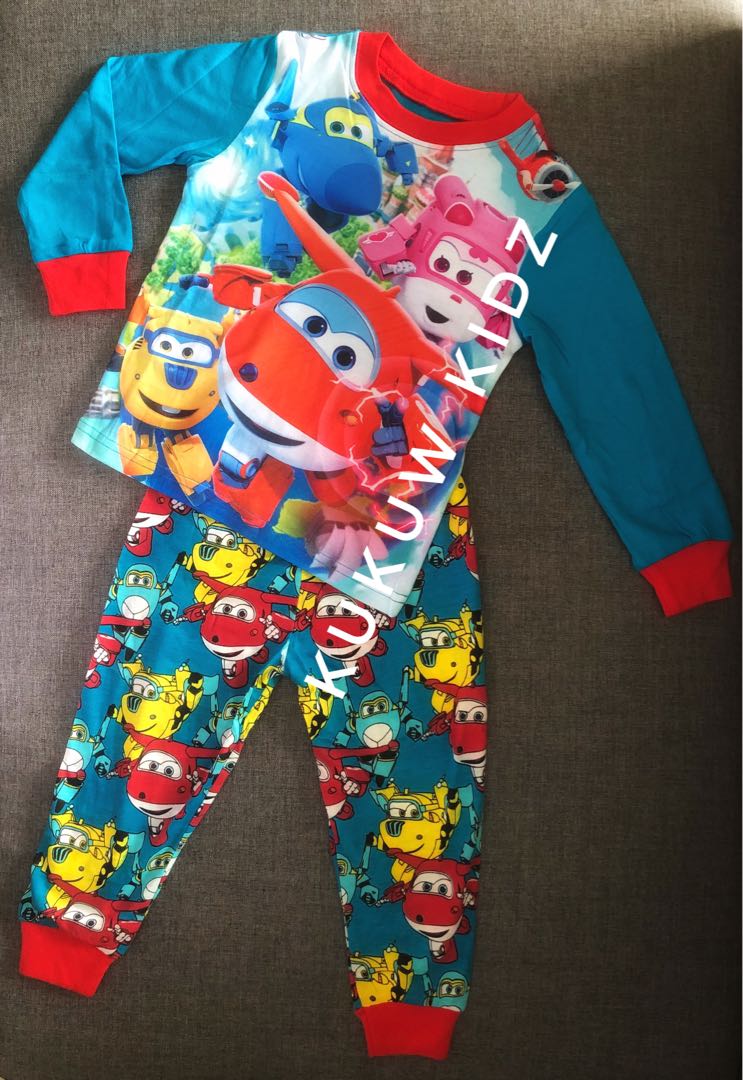 INSTOCK SUPER WINGS Kids Pyjama 2 7 years Babies Kids