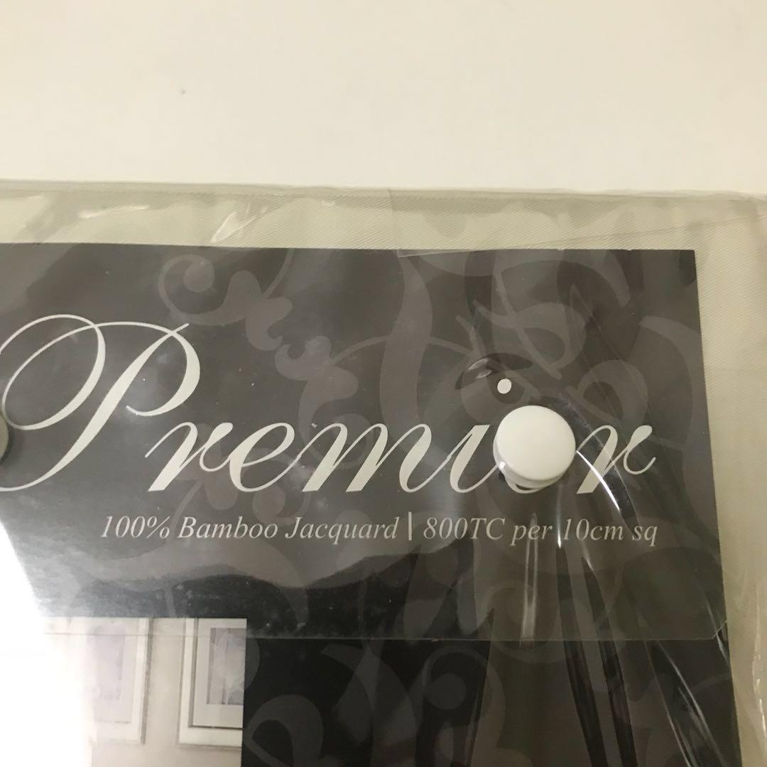 King Koil Fitted Bedsheet King Size Beige 800 TC Tread Count, Furniture