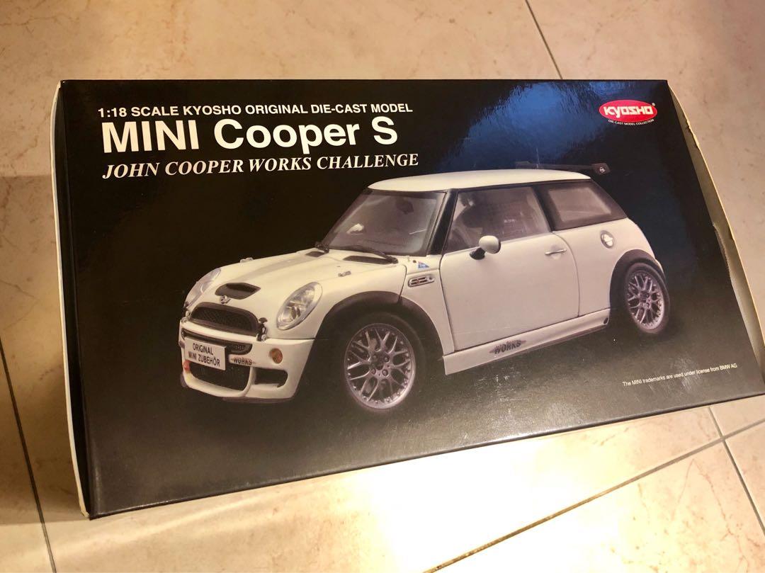 11,550円美品 京商 1/18 MINI  Cooper s JOHN ミニ ミニカー
