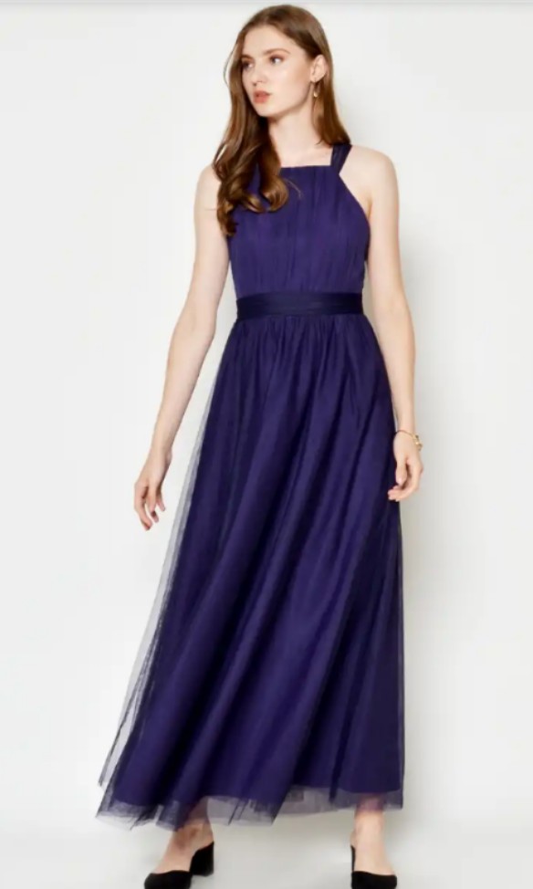 Royal Purple Maxi Dresses