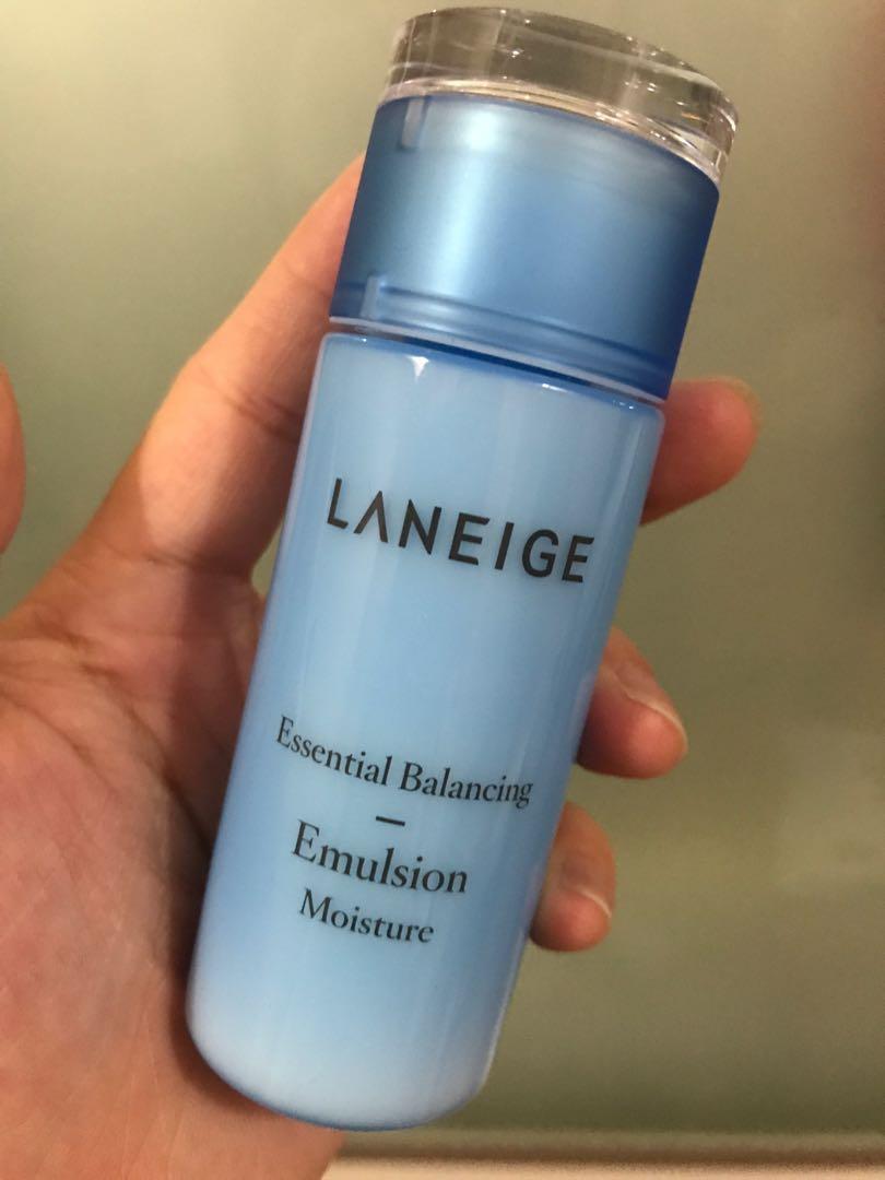 Laneige Essential Balancing Emulsion Light 50ml Health Beauty Face Skin Care On Carousell