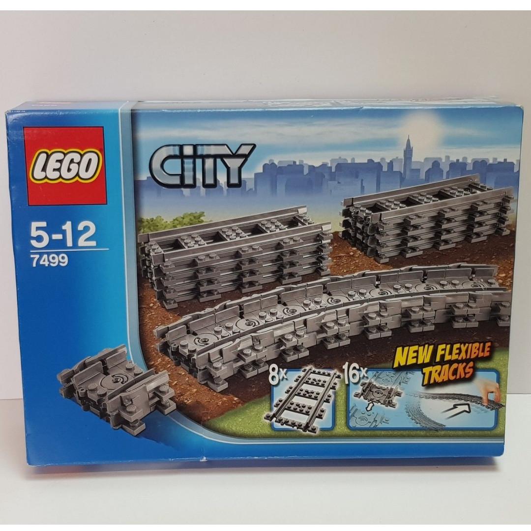 lego 7499 city flexible and straight tracks