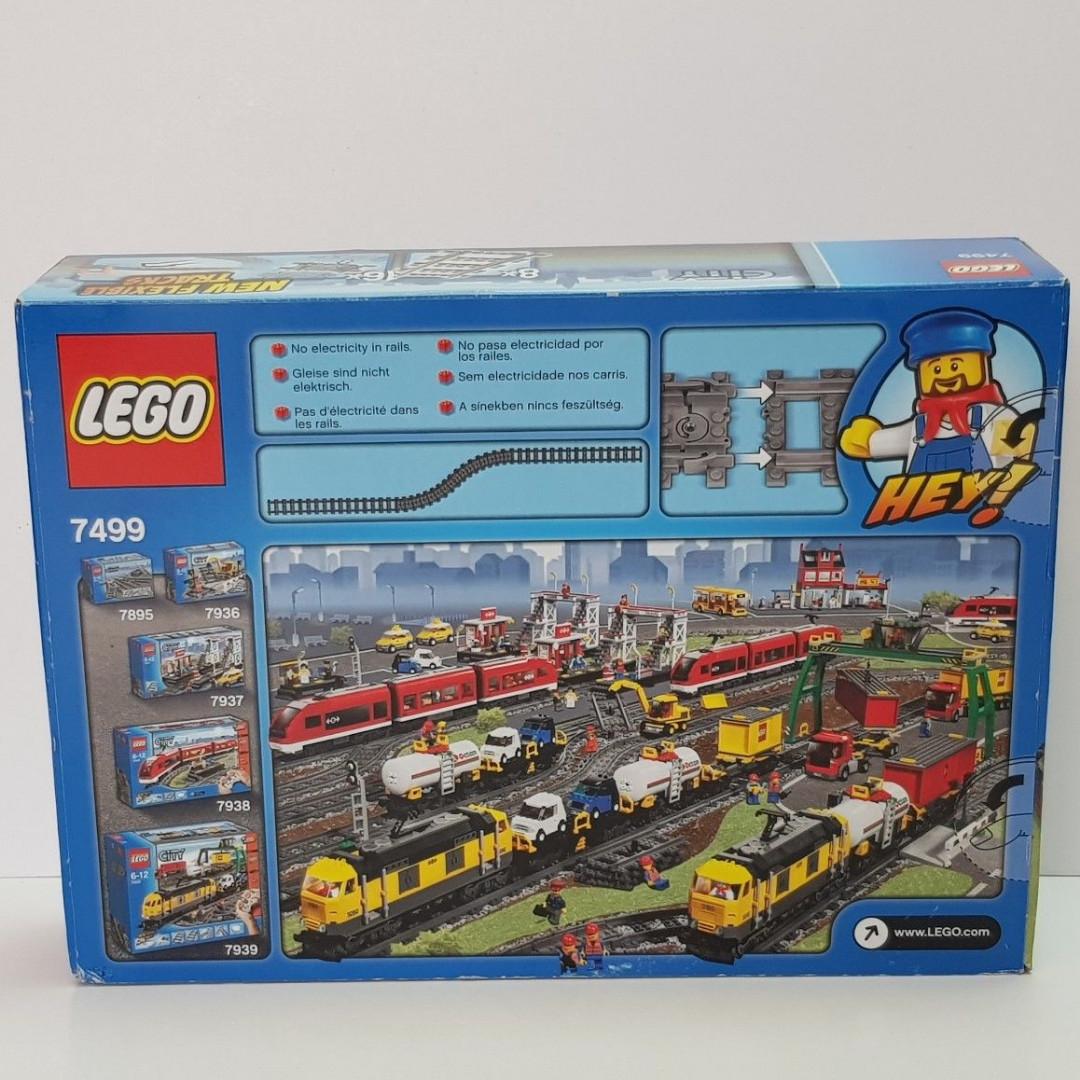 Out of Stock LEGO 7499 LEGO City Trains Flexible and Straight Tracks NEW Hobbies Toys Toys Games on Carousell