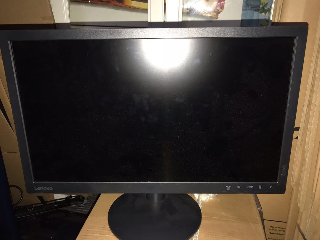 Lenovo Monitor 20”x12” HDMI, Computers 