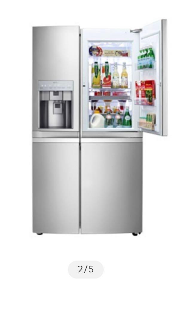 LG Side by Side Fridge GSJ5961NS, TV & Home Appliances, Kitchen