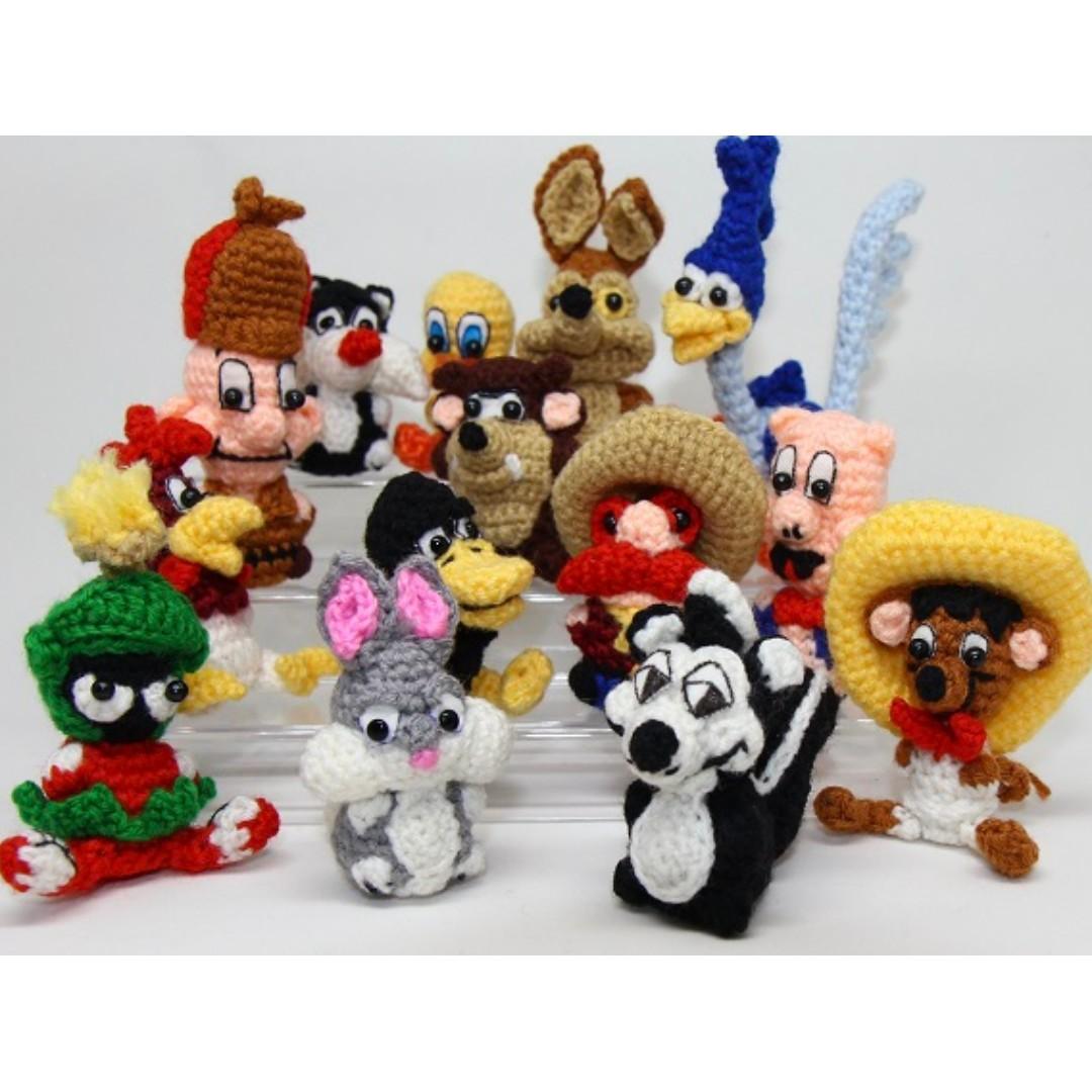 Looney Tunes Amigurumi Crochet Bugs Bunny Daffy Duck Sylvester