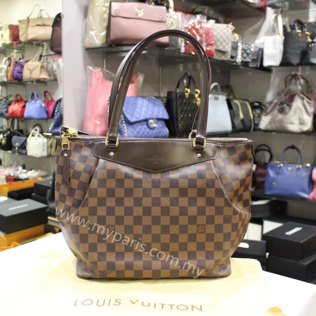 LOUIS VUITTON Damier Canvas Westminster GM Bag, Luxury, Bags & Wallets on  Carousell