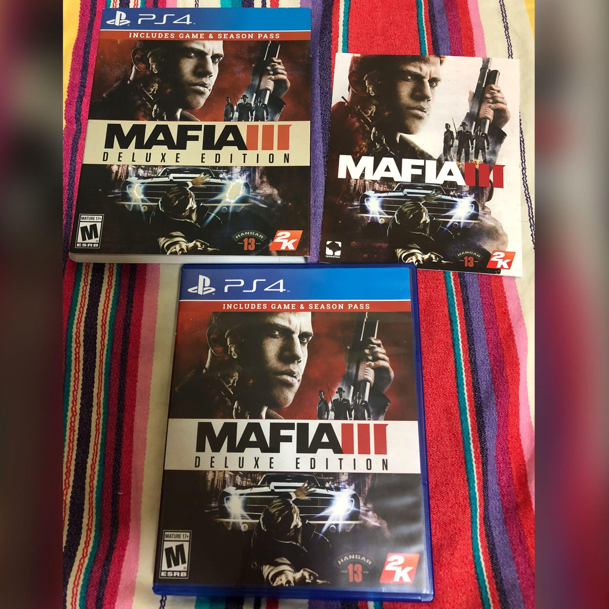 Mafia III Deluxe Edition PS4 Game 