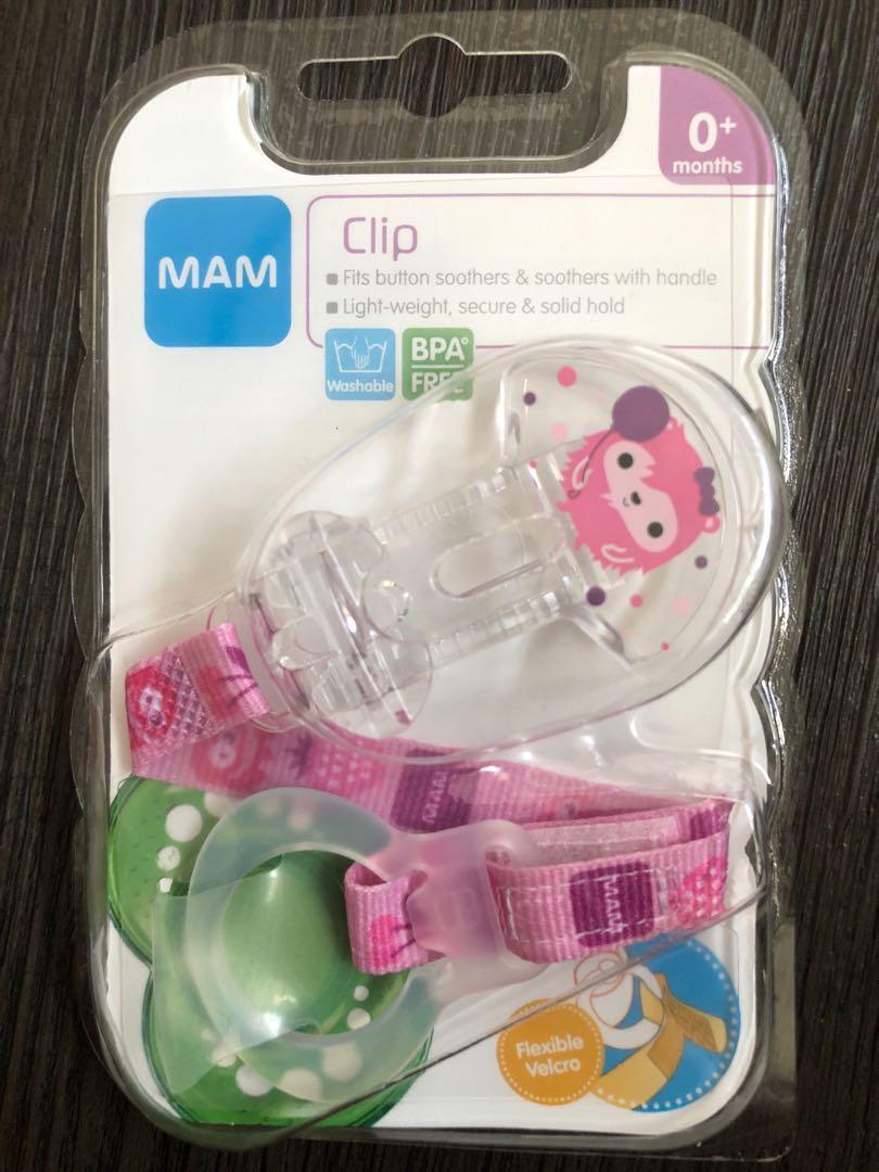 mam pacifier with handle