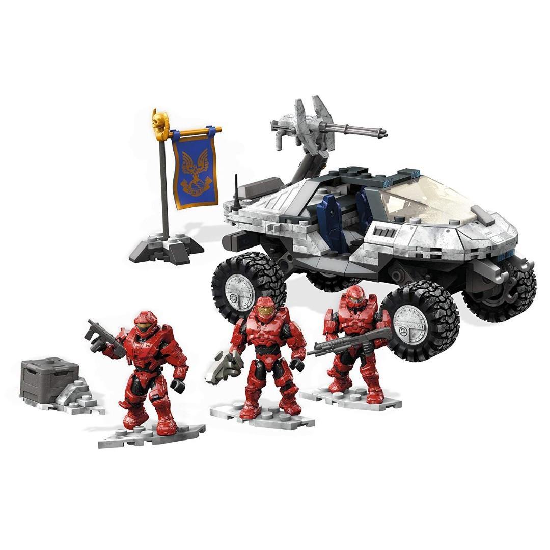 Mega Construx Halo CTF Arctic Warthog Building Set, Hobbies & Toys