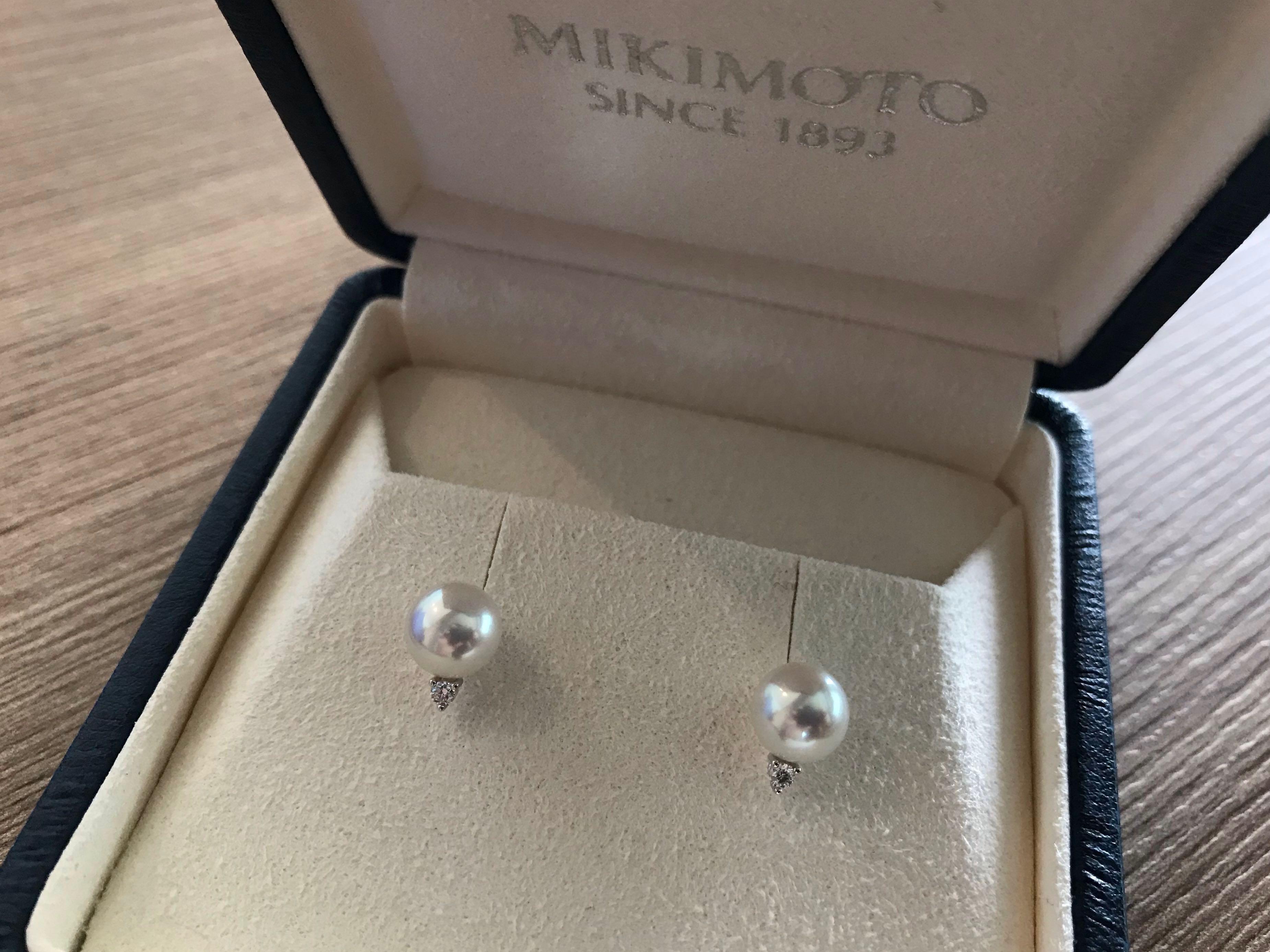 Mikimoto studs sale