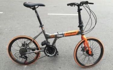 Mongoose folding outlet bike 21 speed