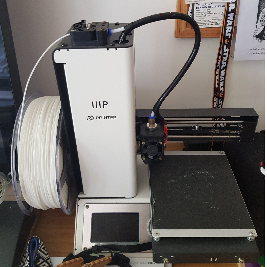 Monoprice Mp Select Mini 3d Printer V2 White Electronics Others