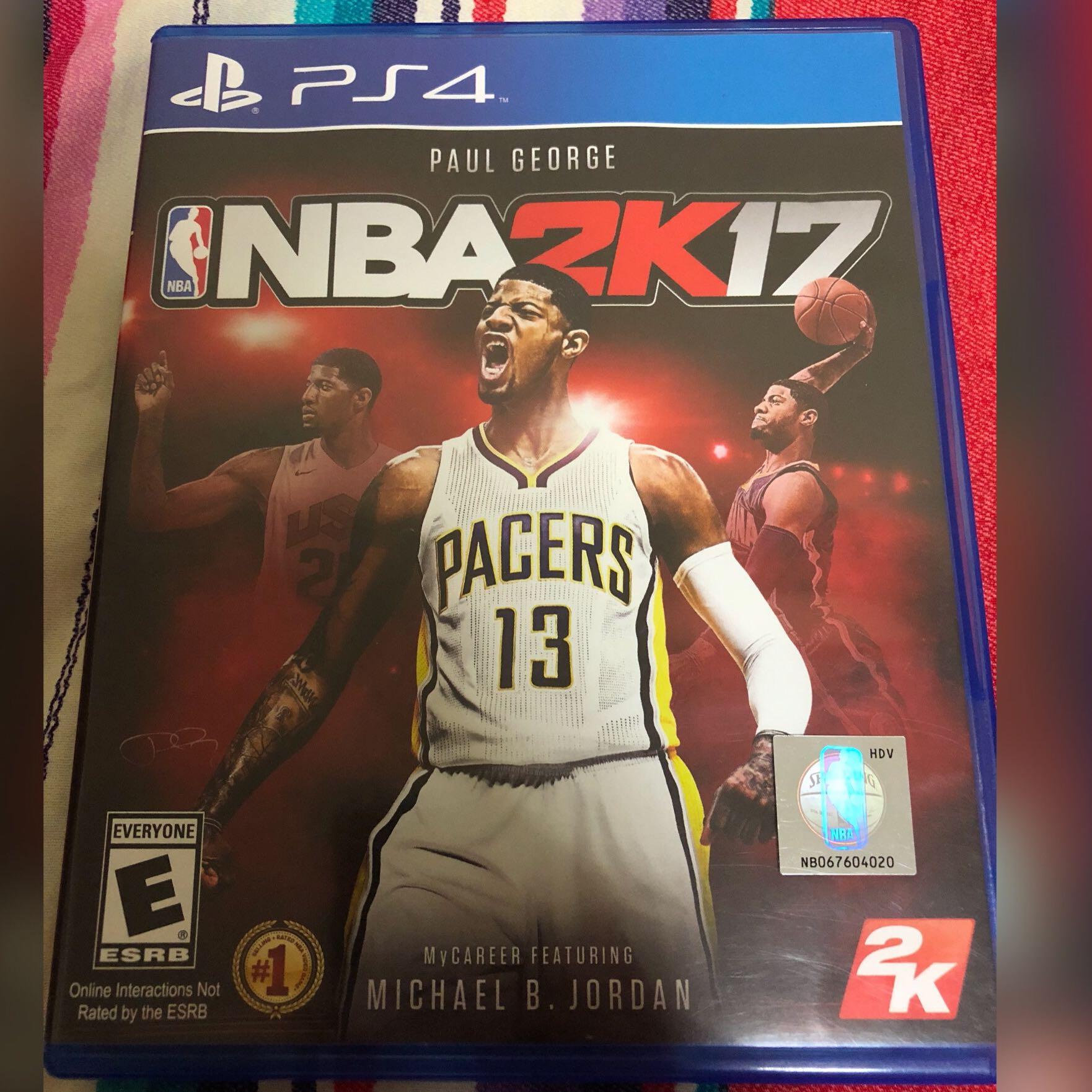 NBA 2K17 PS4 Game Playstation 4 PS 4 NBA2K17, Video Gaming, Video Games,  PlayStation on Carousell