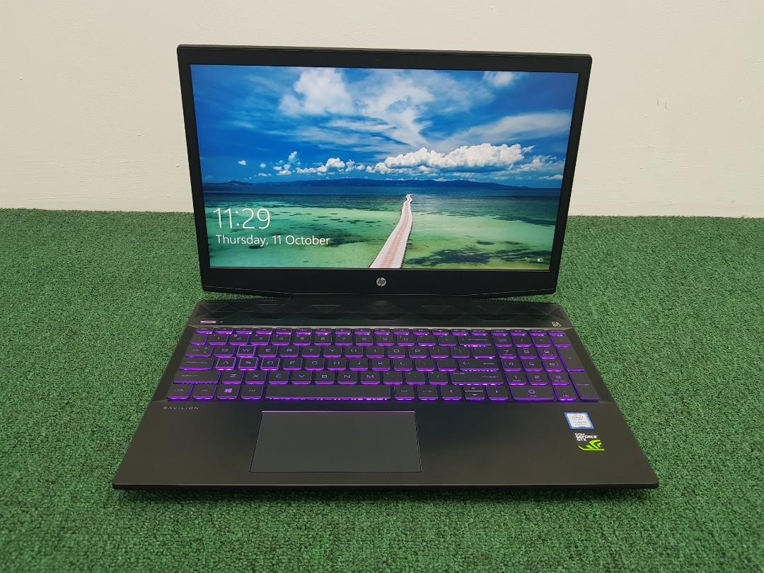 New Hp Pavilion Gaming I5 8300hq 250gb Ssd Nvidia Gtx1050 Graphic Electronics Computers Laptops On Carousell