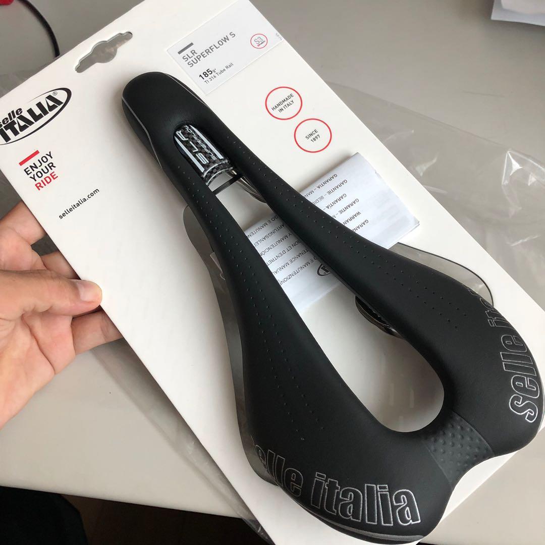 New Selle Italia Slr Superflow Saddle Ti Rail 運動產品 單車 Carousell New Selle Italia Slr Superflow Saddle Ti Rail 運動產品 單車 Carousell