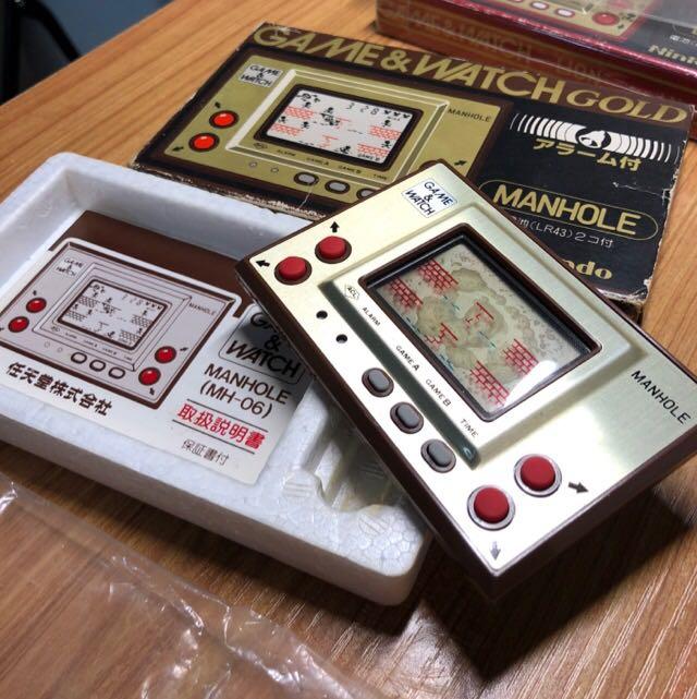 Nintendo game n watch manhole, 電子遊戲, 電子遊戲機, Nintendo