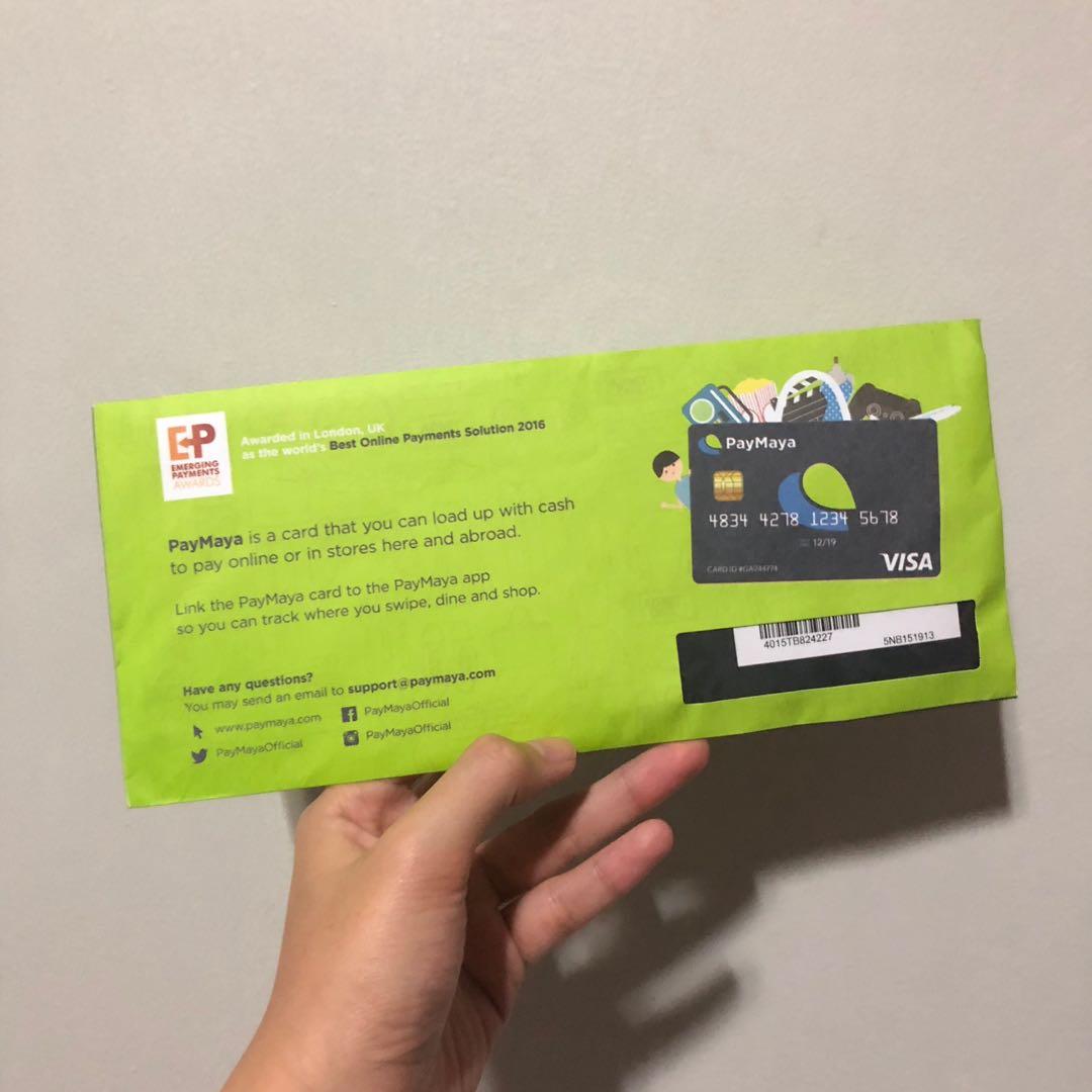 Paymaya EMV Card, Business Services, Others on Carousell