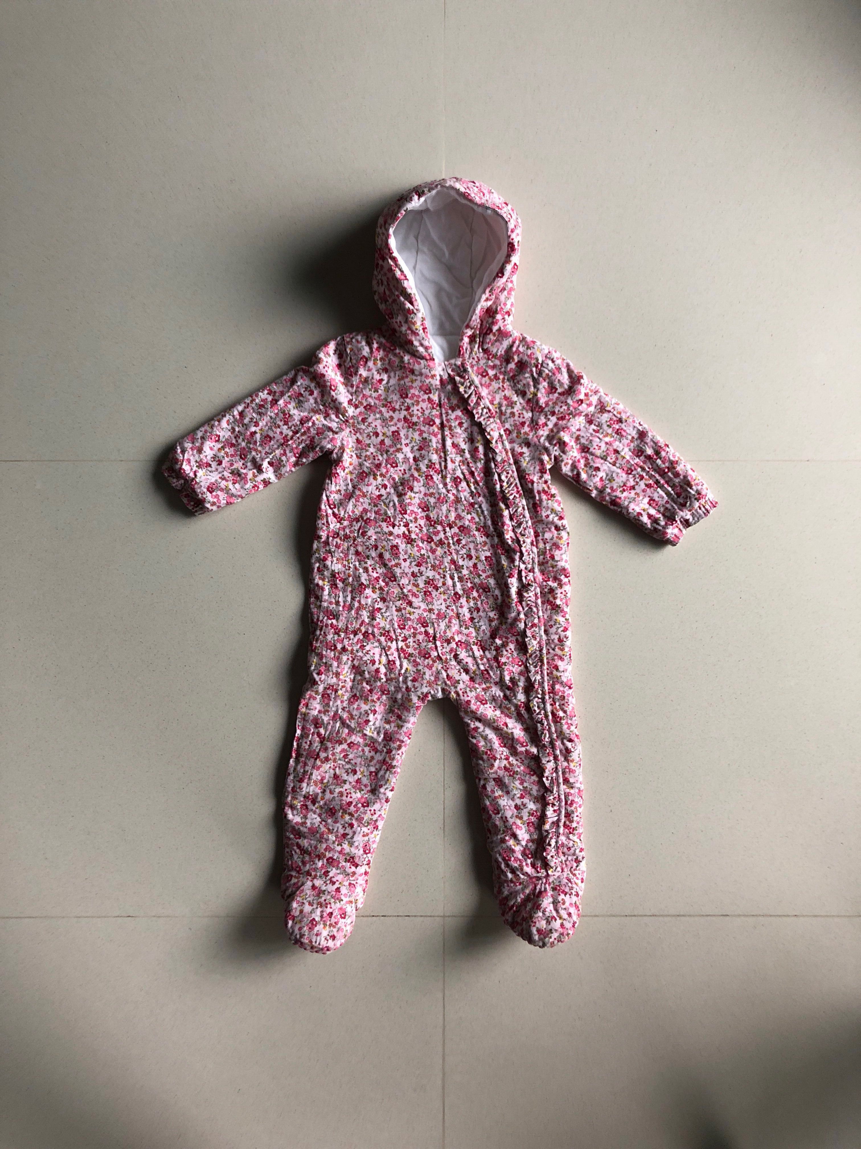 mothercare pram suit girl