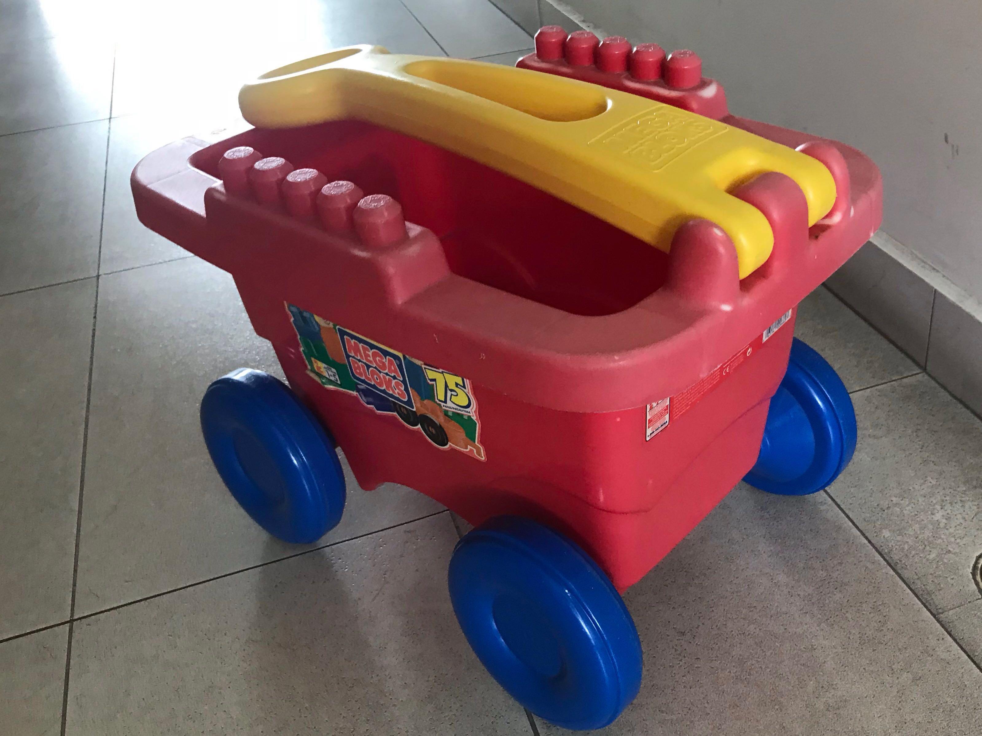 mega blocks wagon