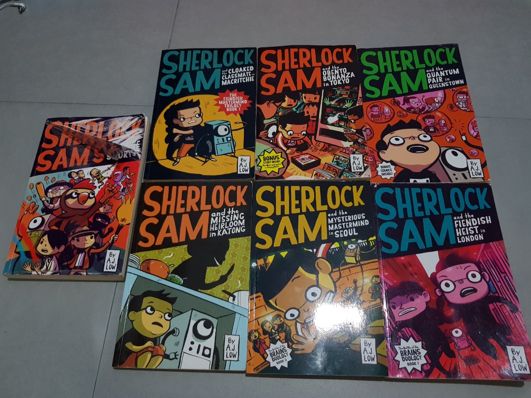 Shelock Sam series (7 books), Hobbies & Toys, Books & Magazines ...