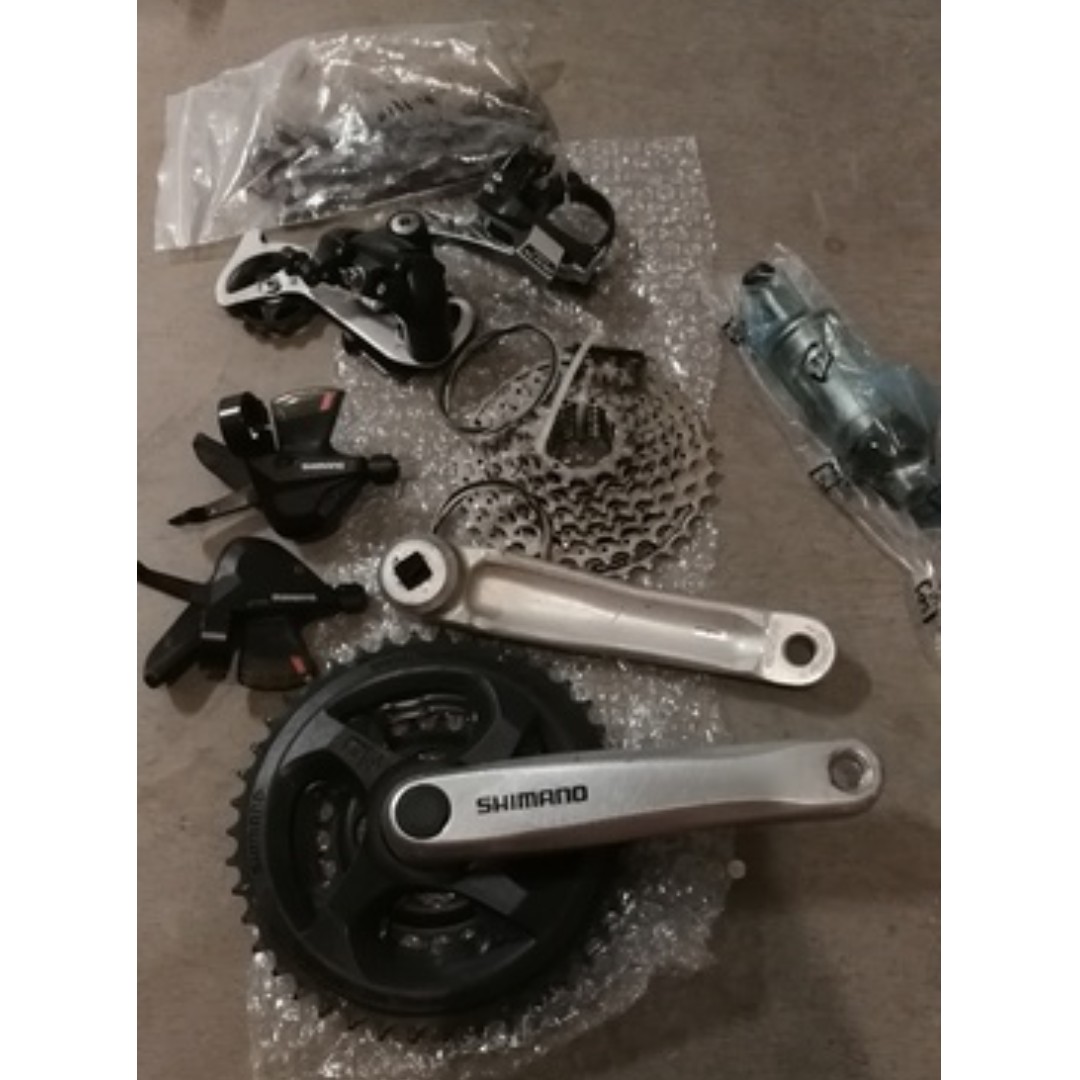 Shimano Alivio 3 x 8 Speed Sports Equipment, Bicycles & Parts, Parts & Accessories on Carousell