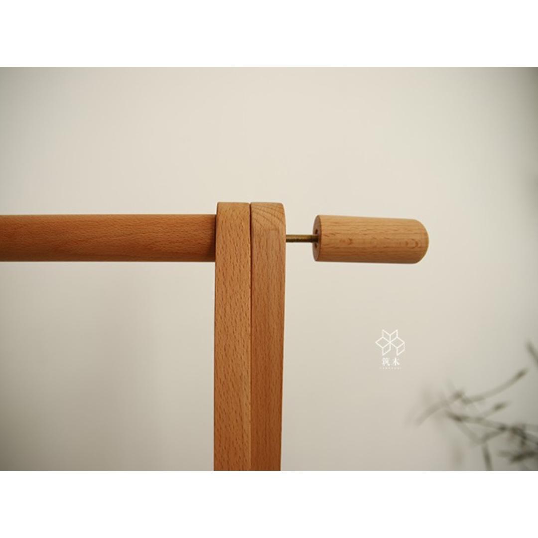 Solid Oak Crossbar / Coat Rack / Display Hanger, Furniture & Home ...