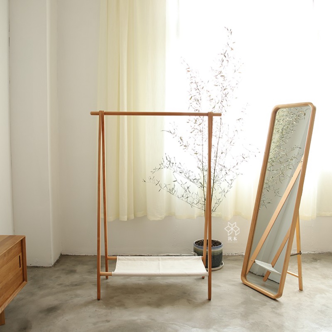 Solid Oak Crossbar / Coat Rack / Display Hanger, Furniture & Home ...