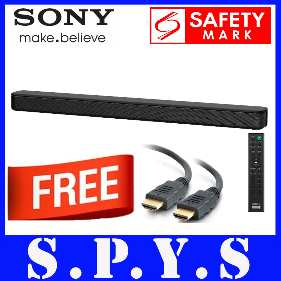 Sony Hts 100f Sound Bar Free Hdmi Cable Bluetooth Music Playback